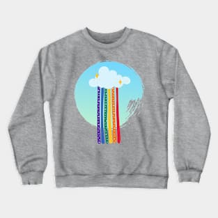 Rainbows from the Sky Crewneck Sweatshirt